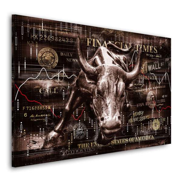 Aktien Wandbild von Ron Danell