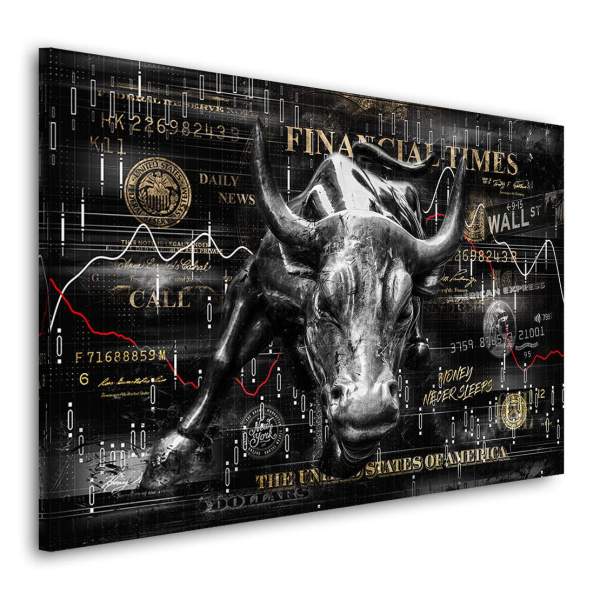 Börsen Pop Art Wandbild von Ron Danell