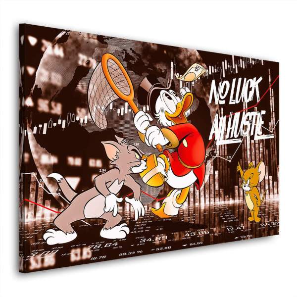 Comic Leinwandbild von Kunstgestalten24