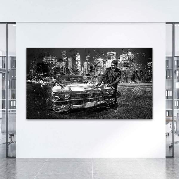 Wandbild Ford Mustang von Roland Menzel