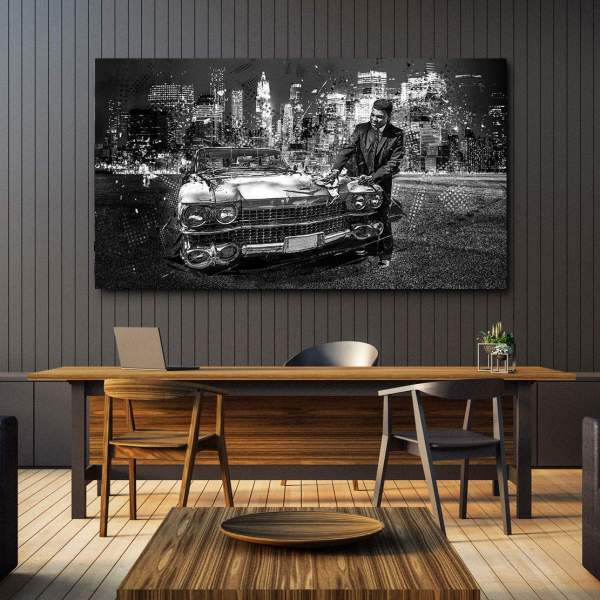 Wandbild Ford Mustang von Roland Menzel