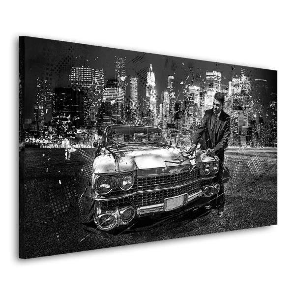 Wandbild Ford Mustang von Roland Menzel