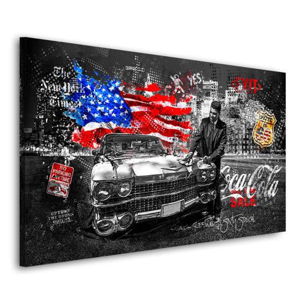 Wandbild Ford Mustang von Roland Menzel