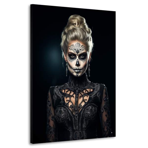 La Catrina Wandbild von Kunstgestalten24