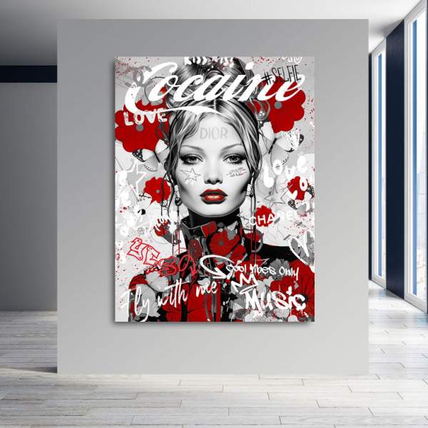 Pop Art Wandbild Kunstgestalten24