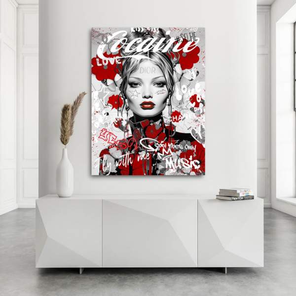 Pop Art Wandbild Kunstgestalten24