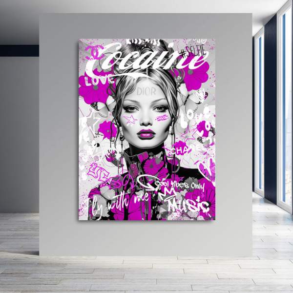 Pop Art Wandbild Kunstgestalten24