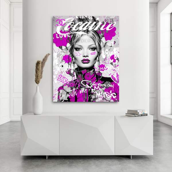 Pop Art Wandbild Kunstgestalten24