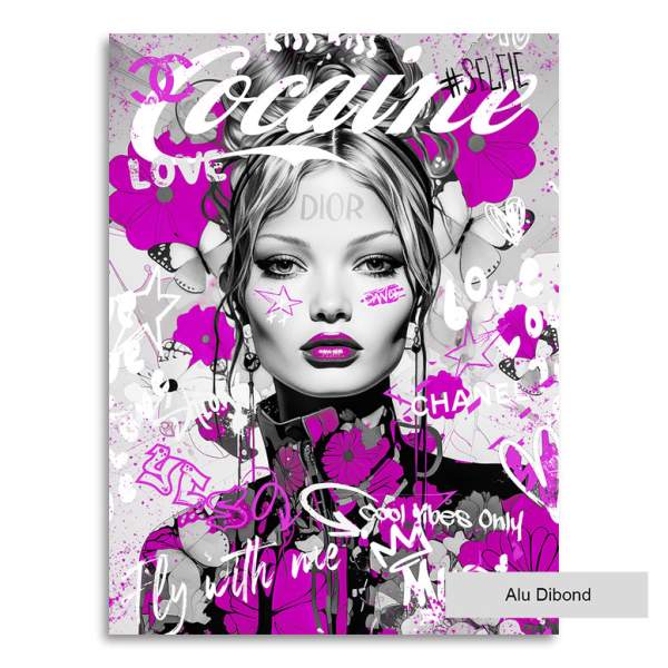 Pop Art Wandbild Kunstgestalten24