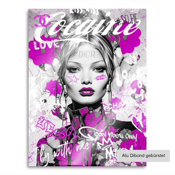 Pop Art Wandbild Kunstgestalten24