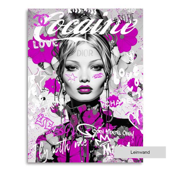 Pop Art Wandbild Kunstgestalten24