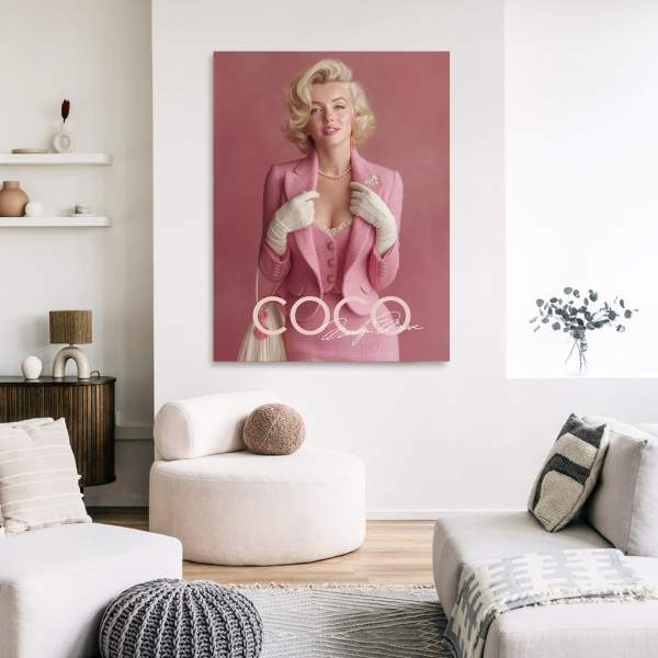 Marilyn Wandbild Kunstgestalten24