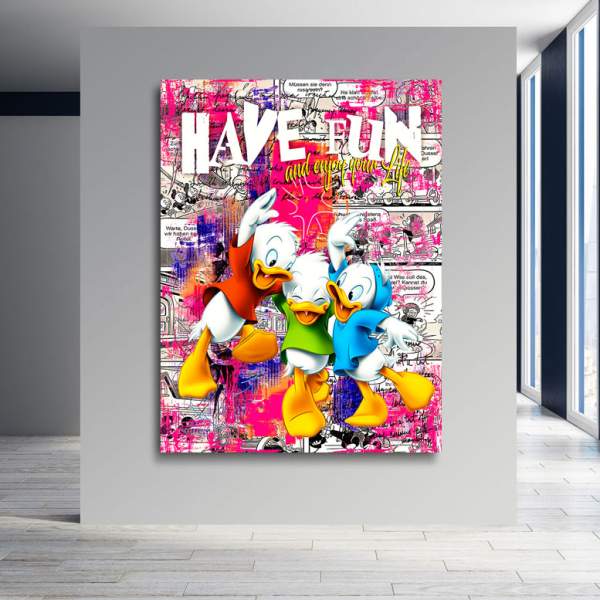 Comic Wandbild Kunstgestalten24