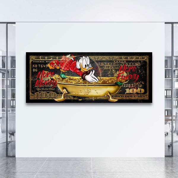 Dagobert Leinwandbild von Kunstgestalten24