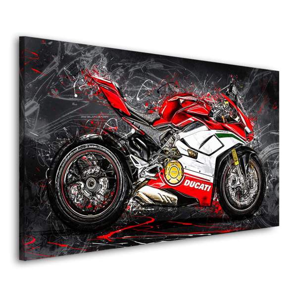 Ducati-Wandbild-Leinwandbild