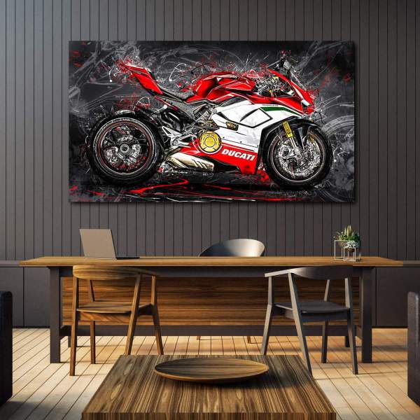 Panigale-Wandbild-Leinwandbild
