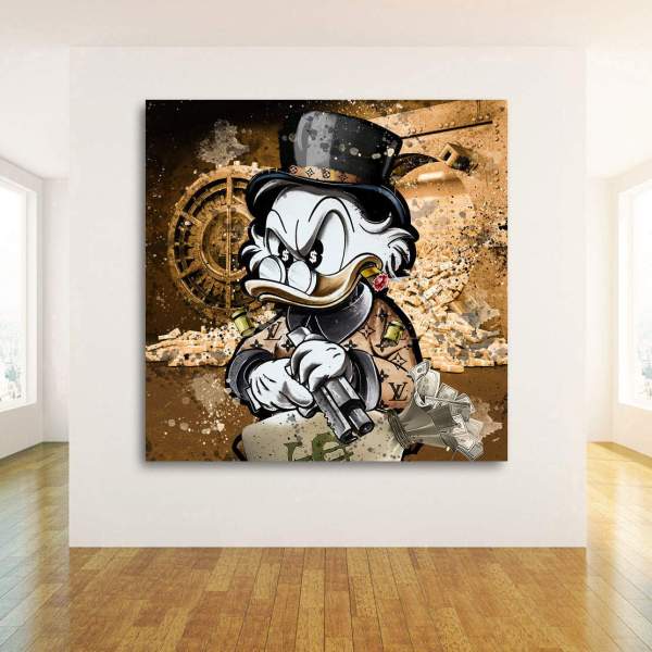 Comic Wandbild von Kunstgestalten24