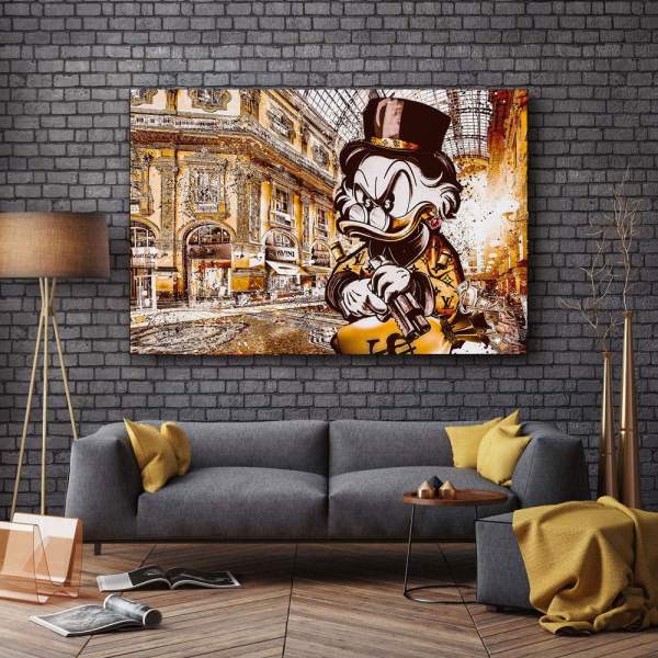 Dagobert Leinwandbild von Kunstgestalten24