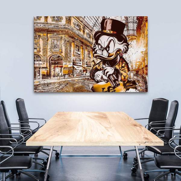 Dagobert Leinwandbild von Kunstgestalten24