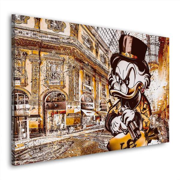 Dagobert Leinwandbild von Kunstgestalten24