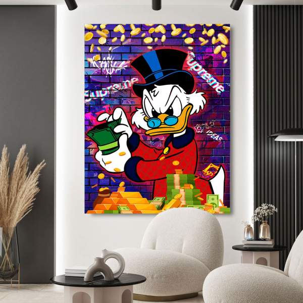 Joker Wandbild Kunstgestalten24