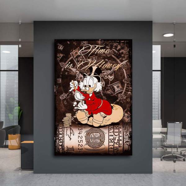 Dagobert Leinwandbild von Kunstgestalten24