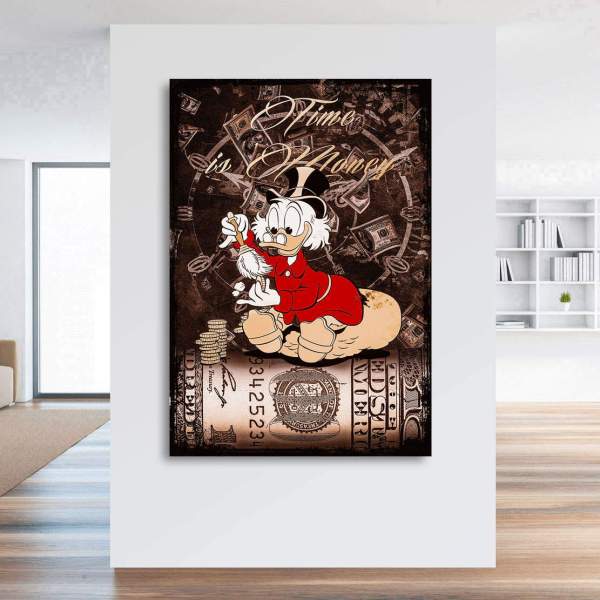 Dagobert Leinwandbild von Kunstgestalten24