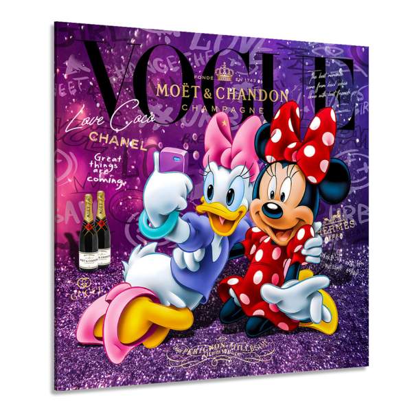 Minnie Wandbild von Kunstgestalten24