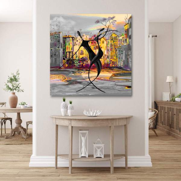 Tanzen-Leinwandbild-Musik