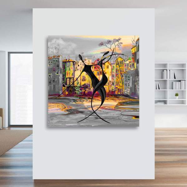 Tanzen-Leinwandbild-Musik