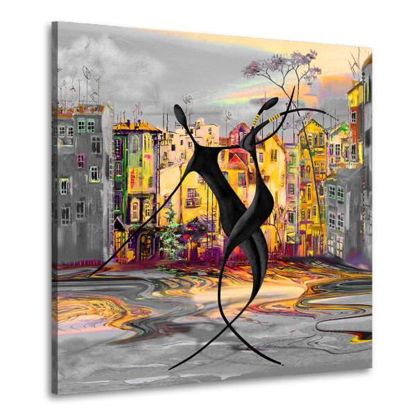 Tanzen-Leinwandbild-Musik