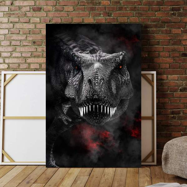 T-Rex-Dinosaurier-wandbild