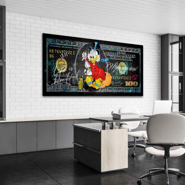 Dagobert Leinwandbild von Kunstgestalten24