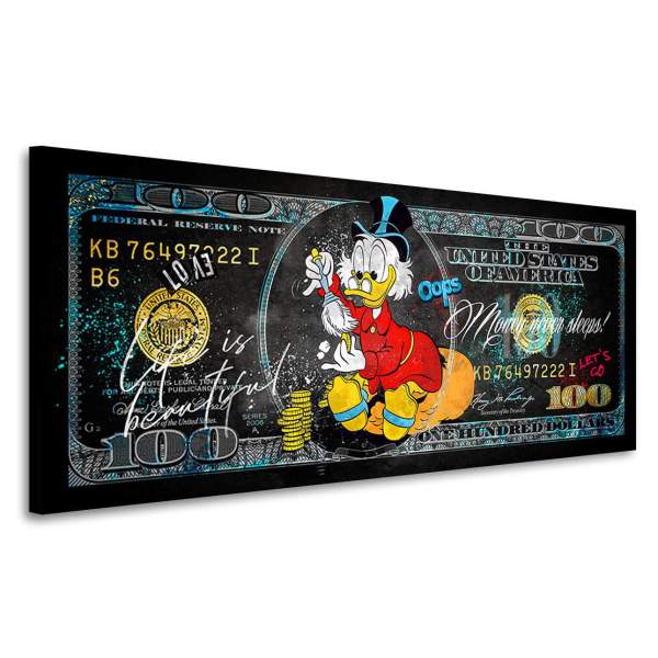 Dagobert Leinwandbild von Kunstgestalten24