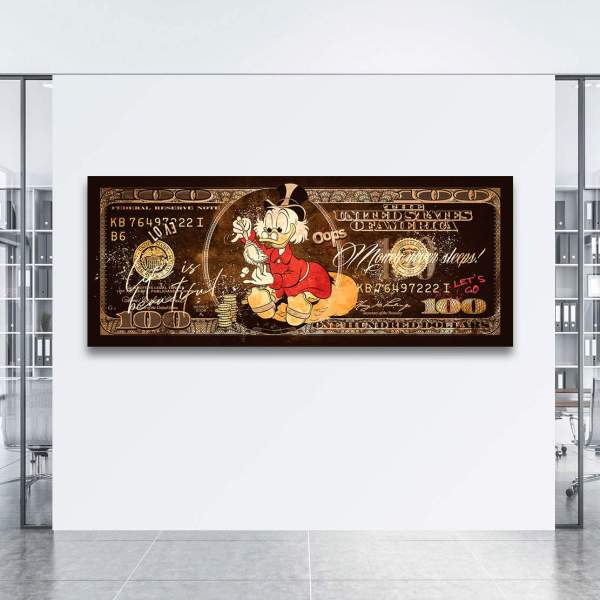 Dagobert Leinwandbild von Kunstgestalten24