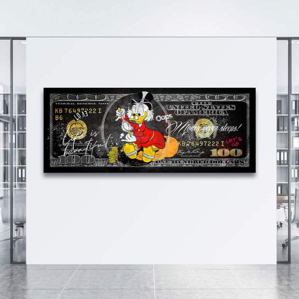 Dagobert Leinwandbild von Kunstgestalten24