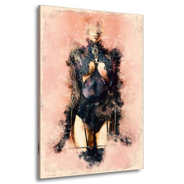 Wandbild-Akt-Erotik-Leinwandbild