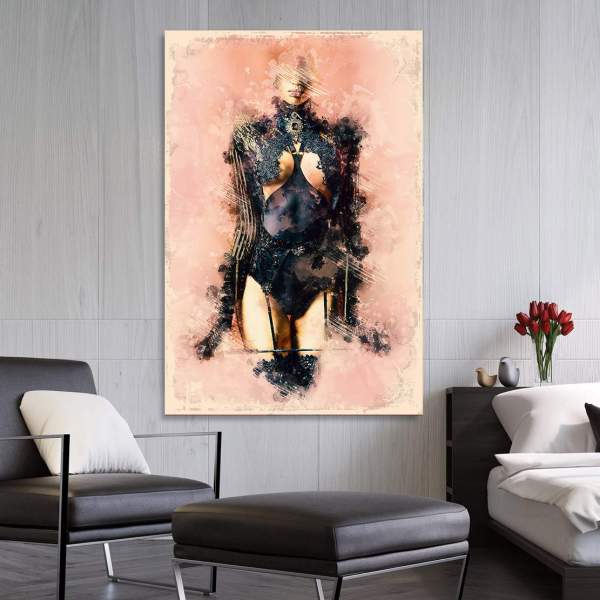 Wandbild-Akt-Erotik-Leinwandbild