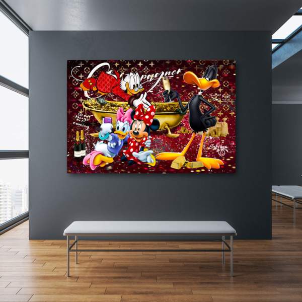 Wandbild von Kunstgestalten24