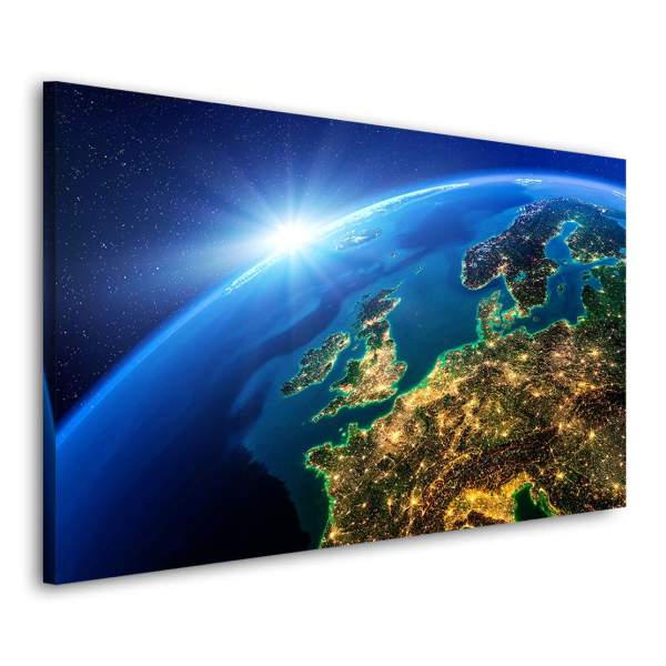 Wandbild Leinwandbild Planet Erde