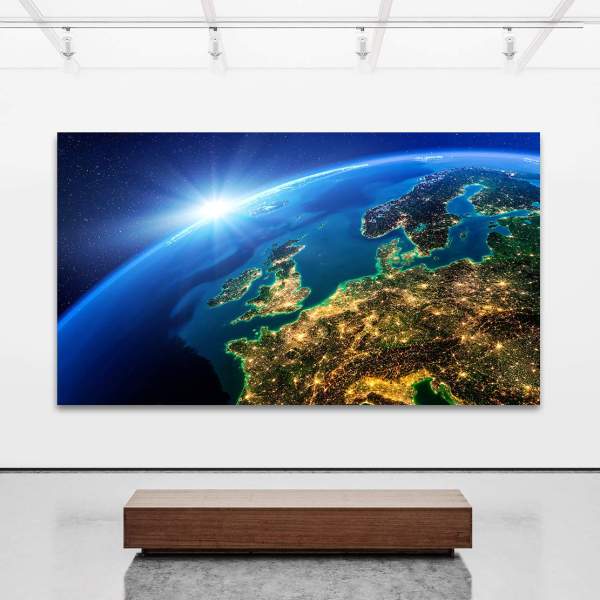 Wandbild Leinwandbild Planet Erde