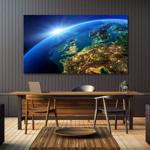 Wandbild Leinwandbild Planet Erde