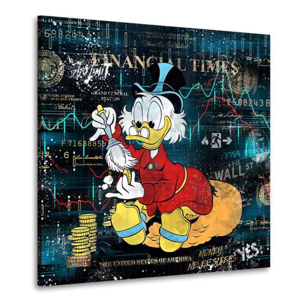 Mickey u. Minnie Leinwandbild