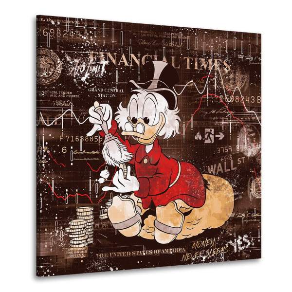 Mickey u. Minnie Leinwandbild