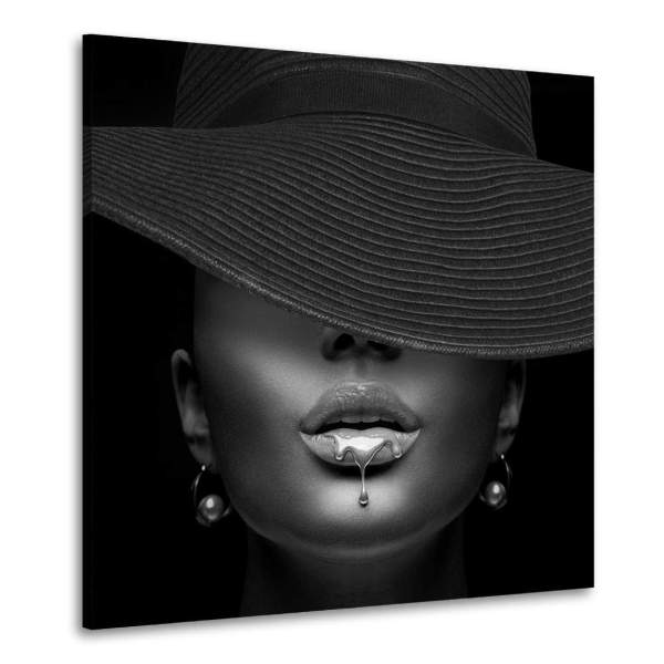 Erotik-Lippen-Wandbild