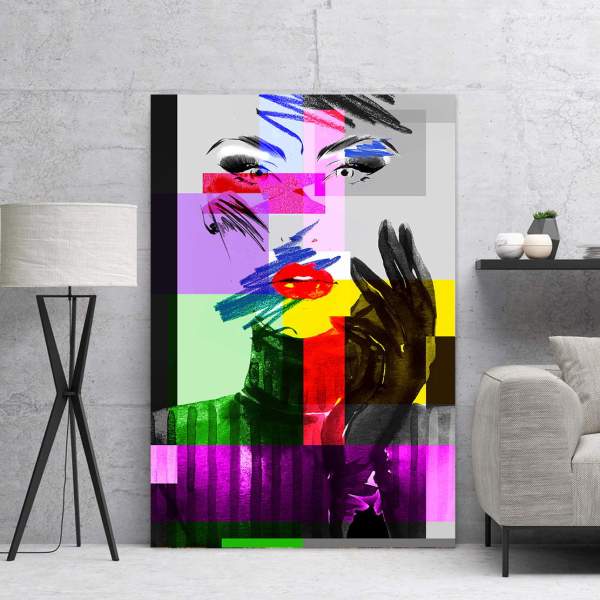 Leinwandbild-abstrakt-Wandbild