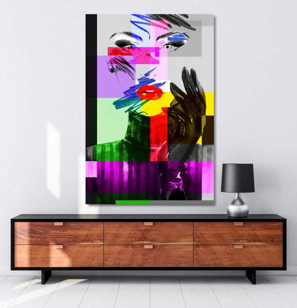 Leinwandbild-abstrakt-Wandbild