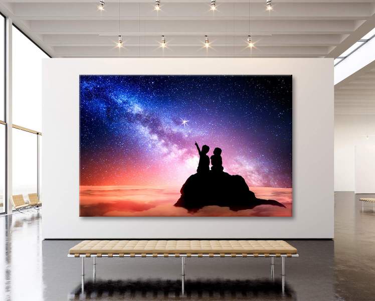 Leinwandbild Sternenfänger