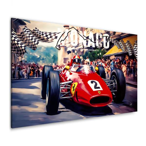 Wandbild Ferrari von Kunstgestalten24