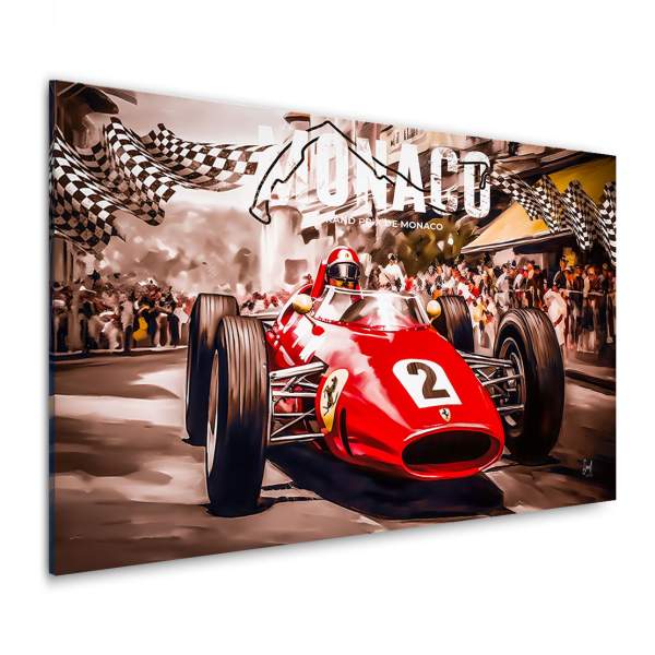 Wandbild Ferrari von Kunstgestalten24